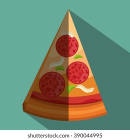 delicious pizza design 