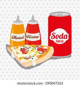delicious pizza design 