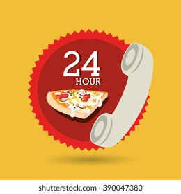 delicious pizza design 