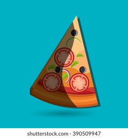 delicious pizza design 