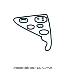 delicious pizza fast food