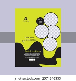 Delicious Pizza Flyer Template Design