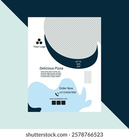 Delicious Pizza Flyer Template Design 