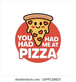 Delicioso pizza isolado ícone vetor ilustração design