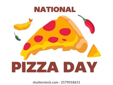 delicious pizza on National Pizza Day