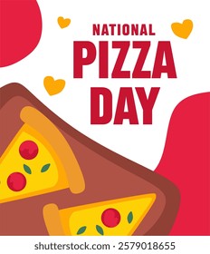 delicious pizza on National Pizza Day