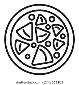 Delicious pizza with pineapple slices being served on a plate