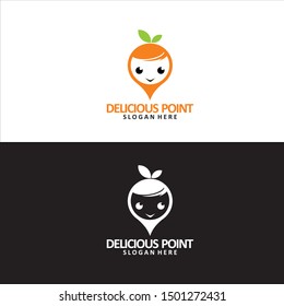 Delicious Point Logo in Vector