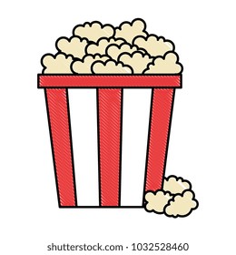 delicious pop corn icon