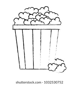 delicious pop corn icon