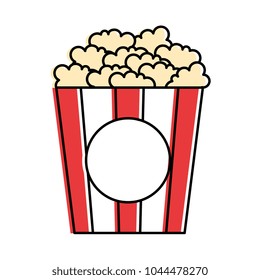 delicious pop corn icon