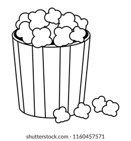 delicious pop corn icon