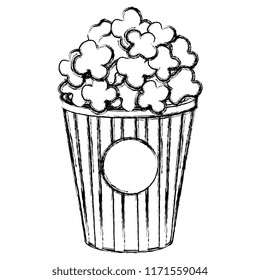 delicious pop corn icon