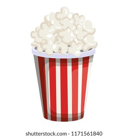 delicious pop corn icon