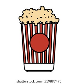 delicious pop corn icon