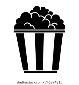 delicious pop corn icon