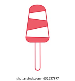 delicious Popsicle isolated icon