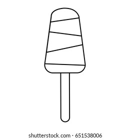 delicious Popsicle isolated icon