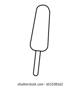 delicious Popsicle isolated icon