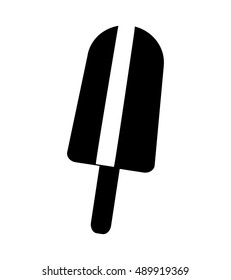 delicious popsicle sweet icon vector illustration design