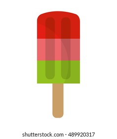 delicious popsicle sweet icon vector illustration design