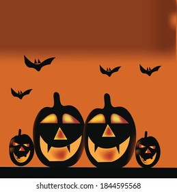 Delicious Poster Halloween cartoon vector