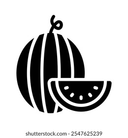 Deliciosa y refrescante fruta de sandía, Vector premium de sandía