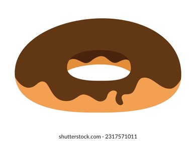 Delicious ring donuts cartoon illustration vector illustrations for your work logo, merchandise t-shirt, stickers and label designs, poster, greeting cards advertising business company or brands