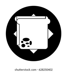 delicious sandwish isolated icon