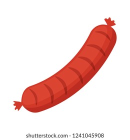 delicious sausage bbq icon