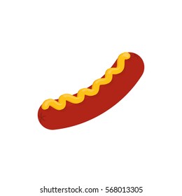 Delicious sausage bbq icon vector illustration graphic design