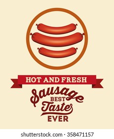 delicious sausage design 