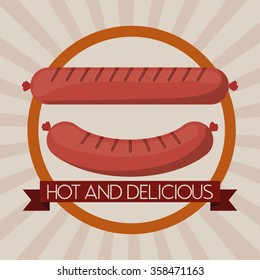 delicious sausage design 