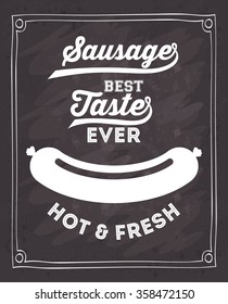 delicious sausage design 
