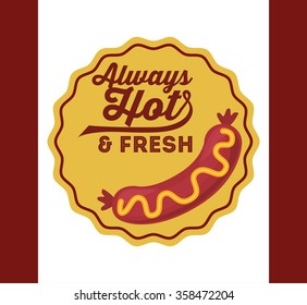 delicious sausage design 