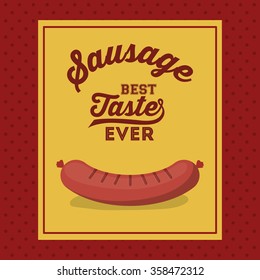 delicious sausage design 