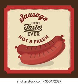 delicious sausage design 