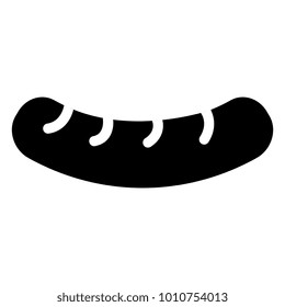 delicious sausage isolated icon