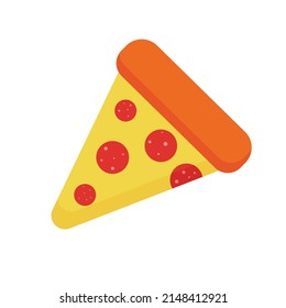Köstliche Scheibe faule Pizza Pepperoni