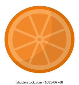 delicious slice orange organic fruit