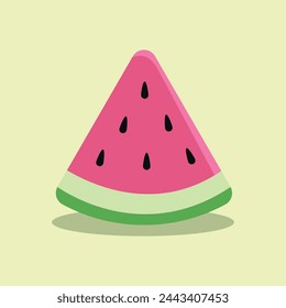 A delicious slice of Watermelon 