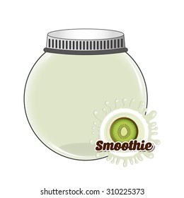 delicious smoothie design, vector illustration eps10 graphic 