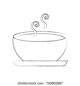 delicious soup bowl food of season autumn