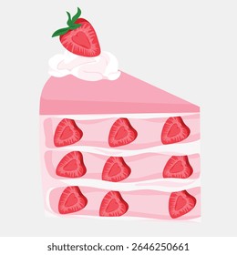Delicioso Morango Shortcake com nata fresca e morangos suculentos no topo
Um leve e macio bolo de morango coberto com chantilly creme e morangos suculentos. Esta elegante sobremesa captura
