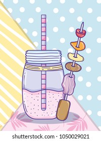 Delicious summer juice