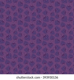 delicious summer seamless pattern with strawberry. you can change the background color to your. Botanical ornament.