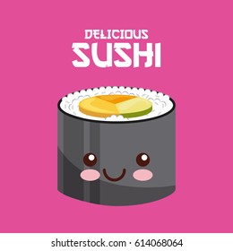 delicious sushi design
