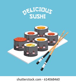 delicious sushi design