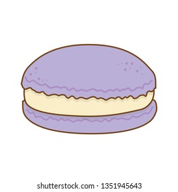 delicious sweet cookie pastry product