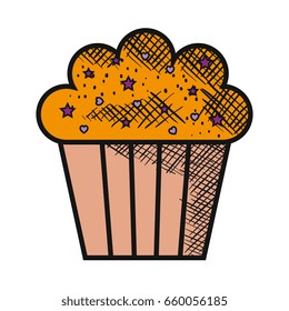 delicious and sweet cupcake